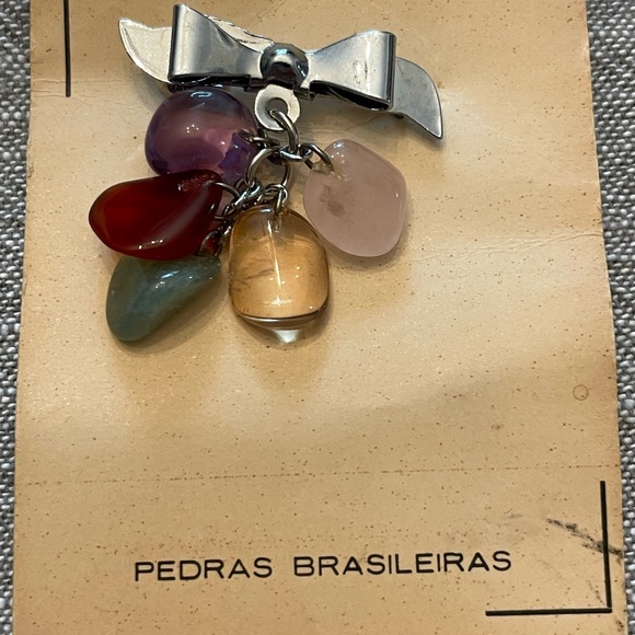 Jewelry - Semi precious stones pin/brooch .